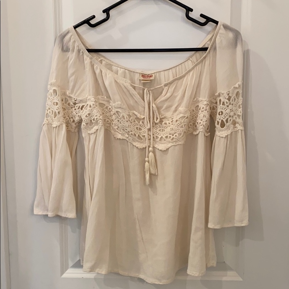 Target off the shoulder boho top!